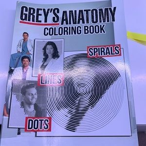 greys anatomy dots lines and spirals coloring book